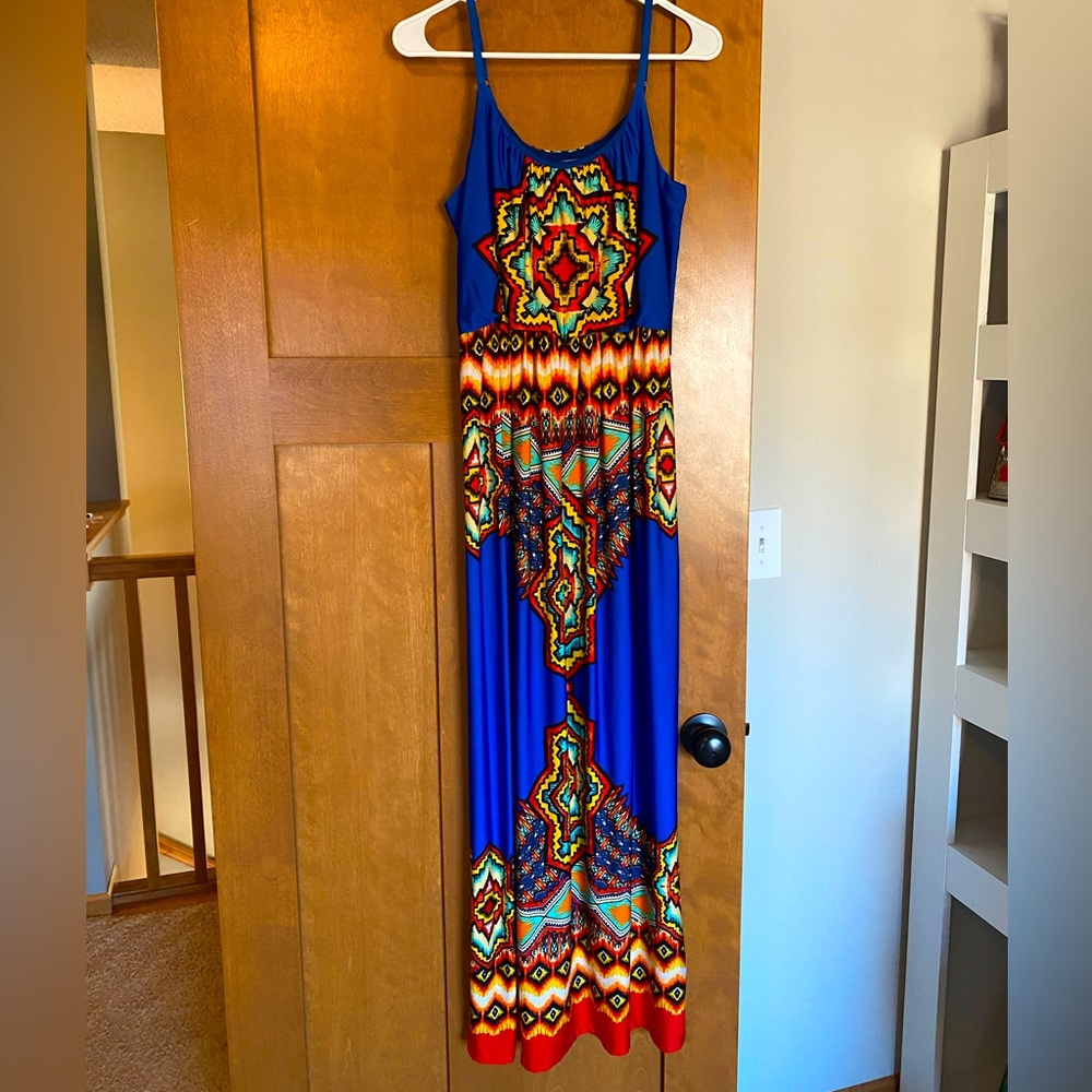 Bailey Blue Maxi Dress